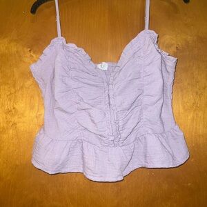 Sienna Sky Lavender Ruffled Camisole